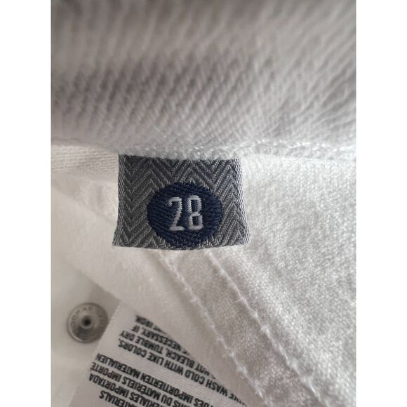Citizens of Humanity Women's White Denim Skinny Crop Jeans Size 28 - Picture 6 of 12